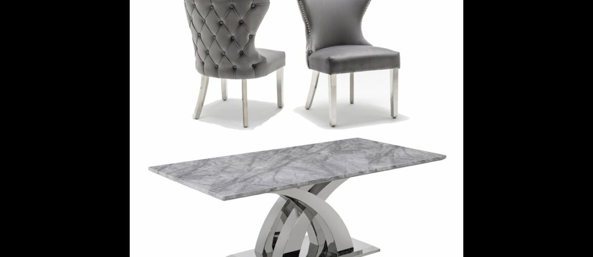 #Olympia #Marble Dining Table With Florence Button Back Dining Chairs -www.ahinteriors.co.uk #Olympia #Marble Dining Table With Florence Button Back Dining Chairs -www.ahinteriors.co.uk