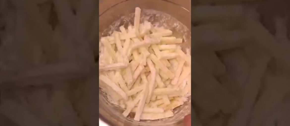 How to make crispy French Fries Recipe||Best homemade Recipe||Seasonal fries recipe #ytube #shorts