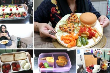 Loag mujhay copy kartay hain - Chicken Steak -5 Minute Cookies n Cream -Kids Lunch box Ideas