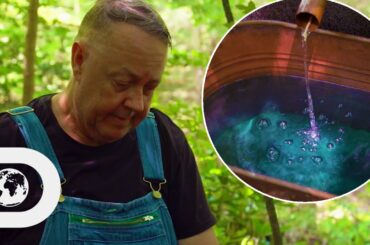 Moonshiners Panic After Accidentally Making Blue Liquor | Moonshiners