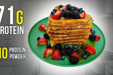 High Protein French Toast Recipe **NO PROTEIN POWDER**