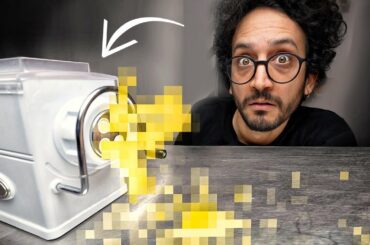 I Bought The Cheapest Pasta Machine on Amazon (is it supposed to do this??)