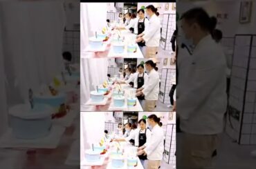 Cake Training Private Cake French Pastry Training Gourmet  #shorts
