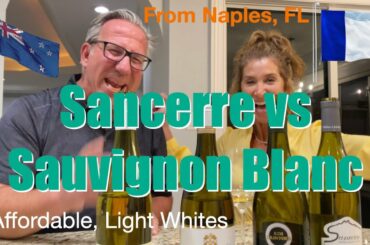 French Sancerre vs New Zealand Sauvignon Blanc || Decants with D