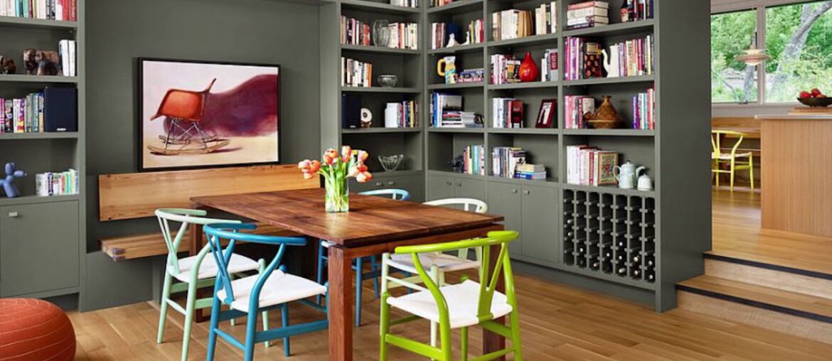 Awesome Dining Room and Home Library Combos That Rock! Awesome Dining Room and Home Library Combos That Rock!