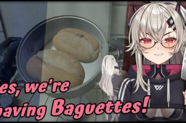 Real footage of Saruei cooking French Food