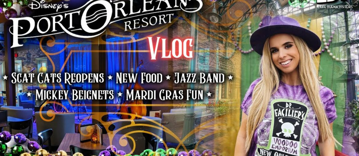 Disney French Quarter-Scat Cat Club Party! Mickey Beignets ,New Food,Jazz Band, Behind the Resort! Disney French Quarter-Scat Cat Club Party! Mickey Beignets ,New Food,Jazz Band, Behind the Resort!