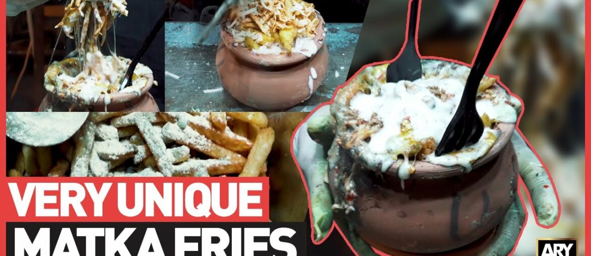 Famous Matka Fries | Burns Road Food Street | Food Stories | Pakistani Food