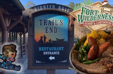Disney’s Trails End Restaurant 2022 | Family Style Dining | Disney’s Fort Wilderness Resort