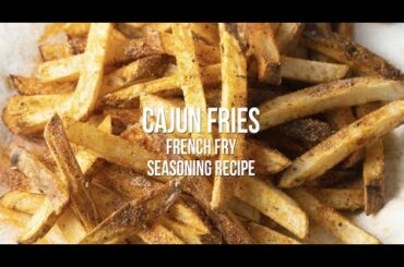 Cajun Fries French Fry Seasoning Recipe