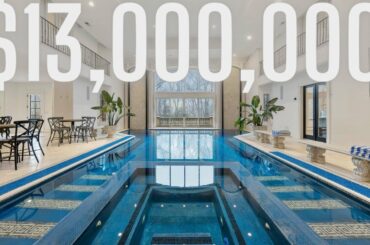 TOURING A MASSIVE FRENCH MANOR NEW JERSEY MEGA MANSION