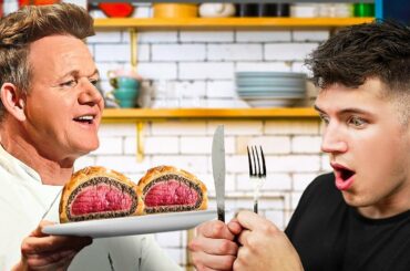 Tasting Gordon Ramsay’s Beef Wellington (ft. Gordon Ramsay)