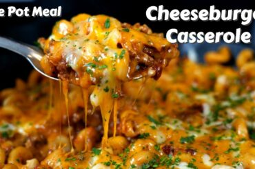 A Childhood Classic With a Twist | Cheeseburger Casserole (aka Gourmet Hamburger Helper)