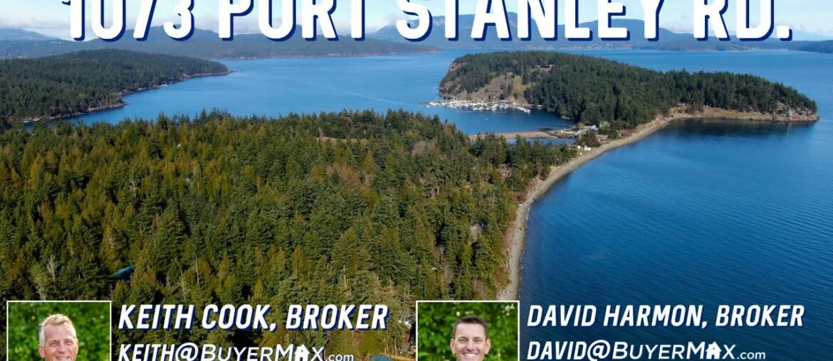 1073 Port Stanley Rd - Lopez Island Waterfront Home!