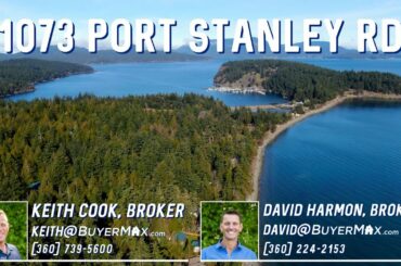 1073 Port Stanley Rd - Lopez Island Waterfront Home!