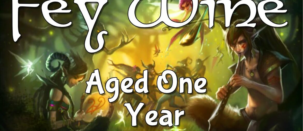 Fey Wine One Year Taste Test Fey Wine One Year Taste Test