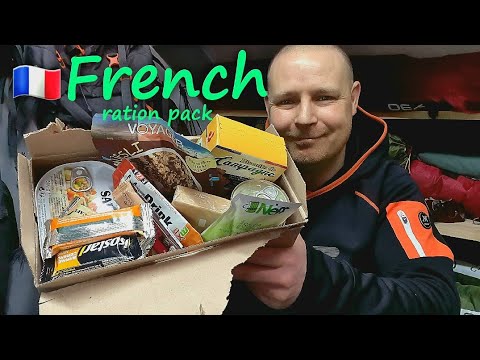 French 24-Hour army ration pack review | RCIR MENU 12, French 24-Hour army ration pack review | RCIR MENU 12,