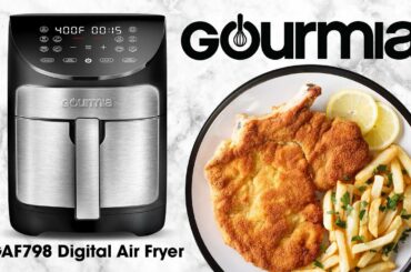 GAF798 - Gourmia 7-Quart Digital Air Fryer with Guided Cooking