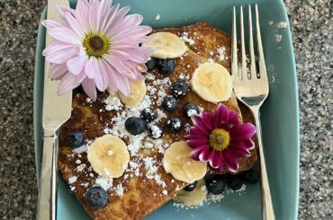 An Elegant French Toast Recipe (Vegan)
