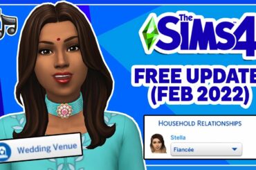 Wedding Venue, French Nails, Bindi & More! (Sims 4 February 2022)