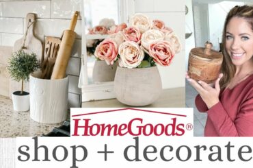 HOMEGOODS SHOP WITH ME AND HAUL | HOME DECORATING IDEAS 2022 | Jessica Giffin