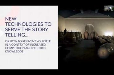 Conference New technologies at the service of wine by Renaud Ruer
