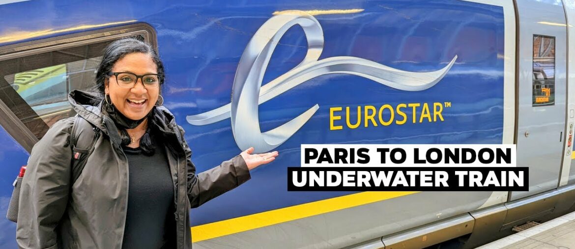 Eurostar Paris To London Underwater Train In Standard Class