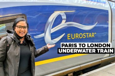 Eurostar Paris To London Underwater Train In Standard Class