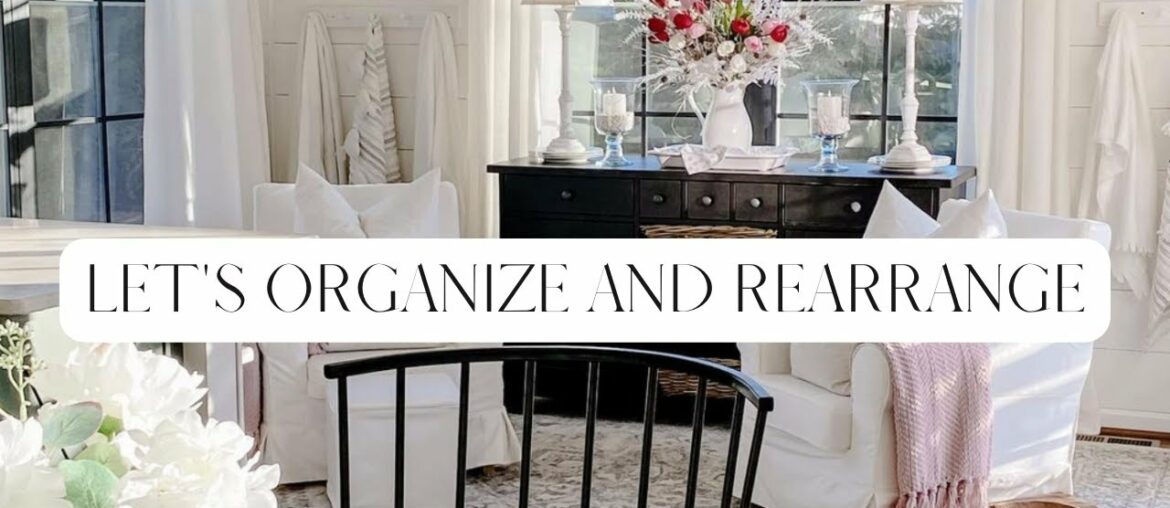 A DAY IN THE DECORATING LIFE | DECORATE WITH ME | REARRANGE WITH ME | DAY IN THE LIFE