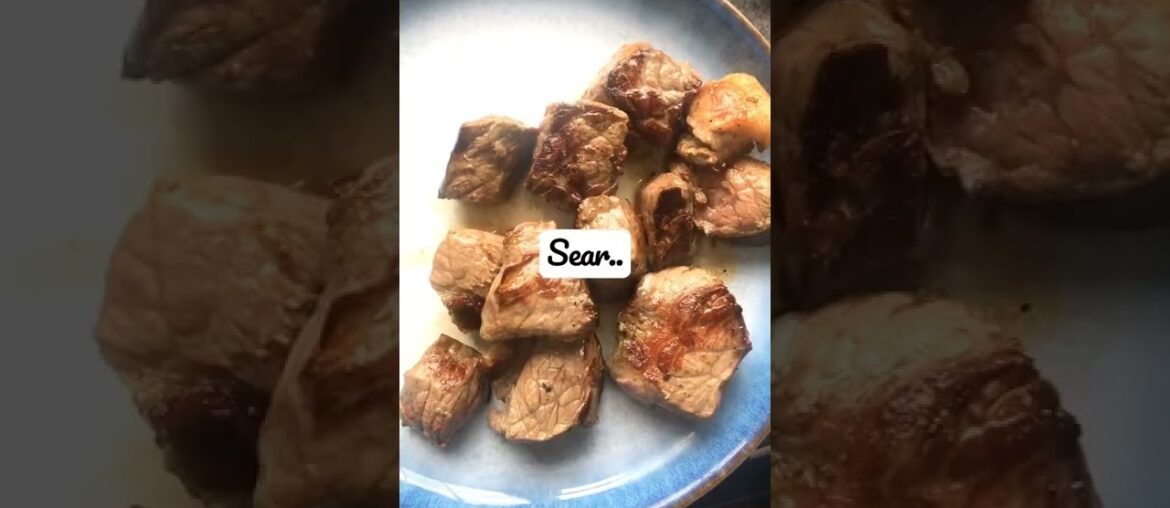 #shorts Beef Bourguignon - Slow cooked beef with wine! #short_video #youtubeshorts #cookingathome