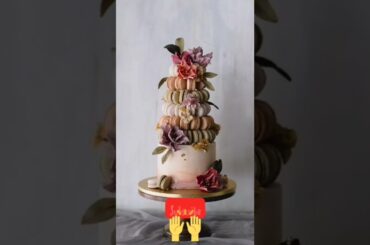 Wavey ombre french cake beautiful food