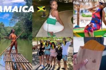 TRAVEL VLOG: LIT TRIP TO JAMAICA ; BAMBOO RAFTING, ATV, SITE SEEING, BOMB FOOD + JAMAICAN CULTURE