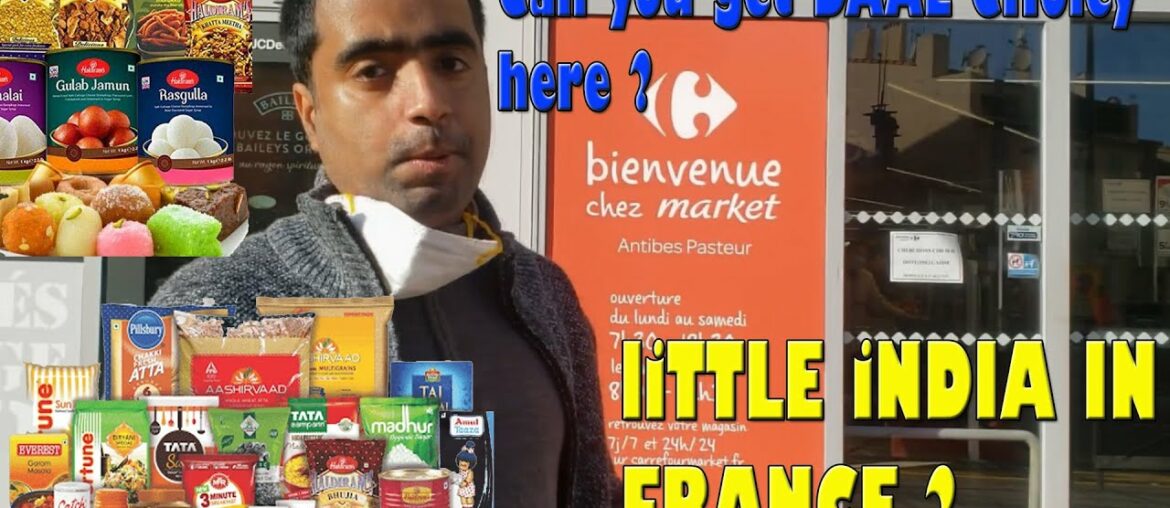 Indian Grocery shopping FRANCE how to find where to find CHEAPEST FOOD and WINE