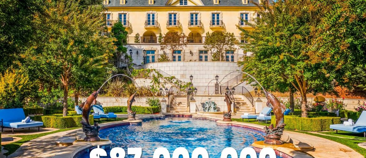 $87,000,000 MANSION ON TOP OF A MOUNTAIN IN BEVERLY HILLS! $87,000,000 MANSION ON TOP OF A MOUNTAIN IN BEVERLY HILLS!