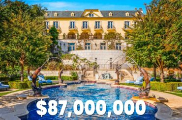 $87,000,000 MANSION ON TOP OF A MOUNTAIN IN BEVERLY HILLS!