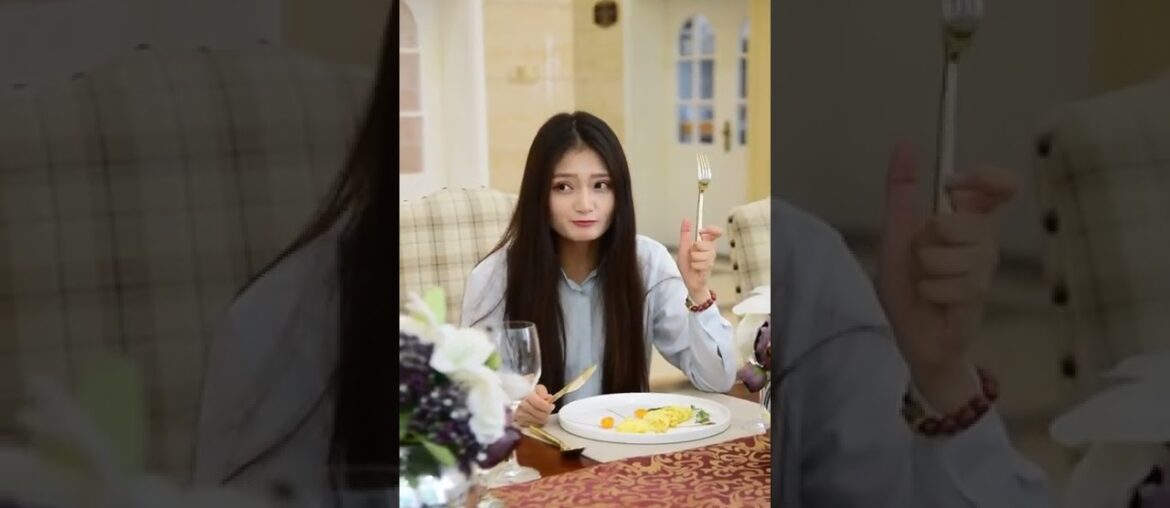 Gourmet omelette French egg cake mp4 #shorts