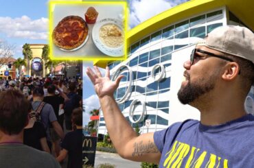 Eating Unusual Food at The World's Largest McDonald's in Orlando! | The Crowds are Back at Universal