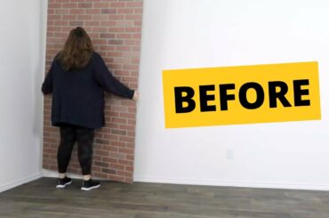 The brilliant way she uses $30 brick panels to transform her dining room! | 48-Hr Flip | Hometalk