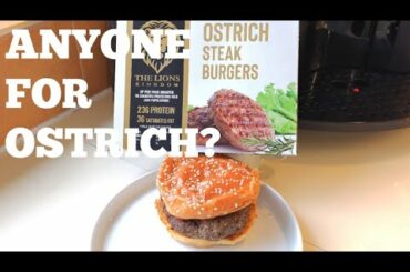 OSTRICH STEAK BURGERS | ALDI | Food Review