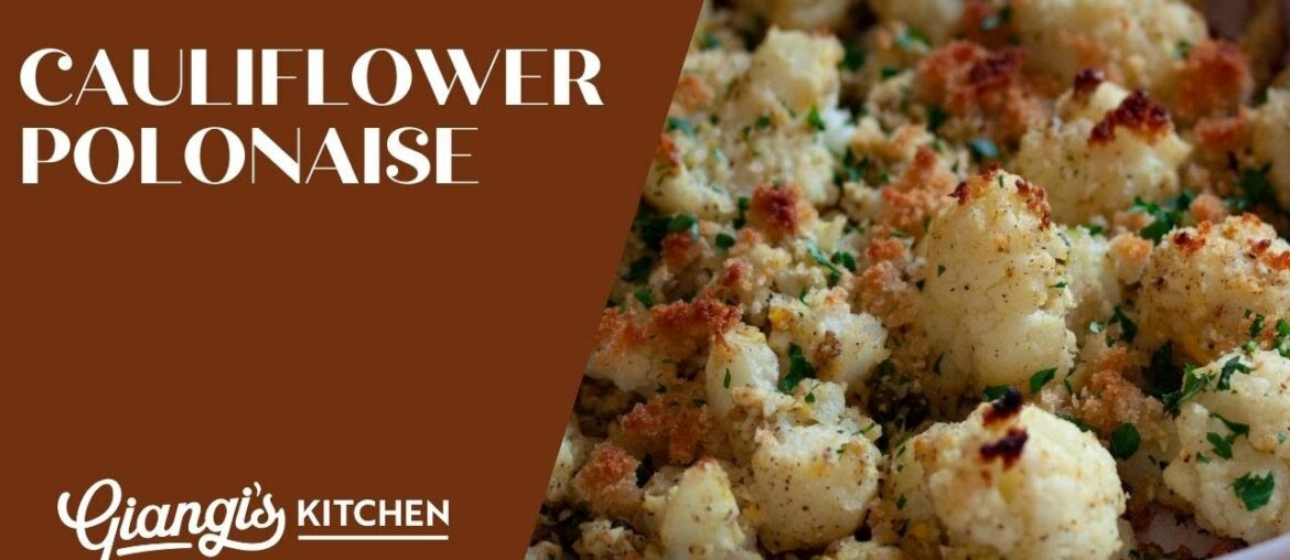 How to Cook Cauliflower Polonaise | French Classic Recipe How to Cook Cauliflower Polonaise | French Classic Recipe