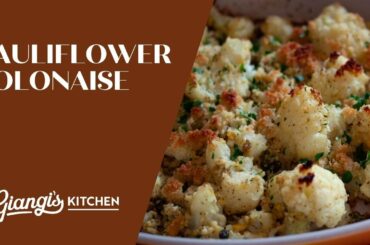 How to Cook Cauliflower Polonaise | French Classic Recipe