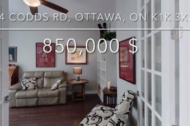 Codds Rd, Ottawa, ON K1K 3X3 Immobilier/ Realtor Estate Broker