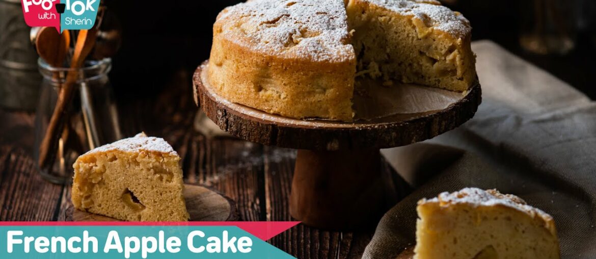 Easy French Apple Cake Recipe | How To Make Easy And Moist French Apple Cake