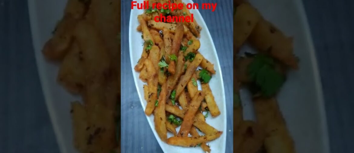 French fries recipe uploaded on my channel # go and watch # shorts
