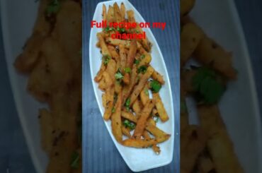 French fries recipe uploaded on my channel # go and watch # shorts
