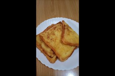 French Toast Recipe | Quick and easy Recipe of French Toast |#shorts #shortvideo |Food by tayyaba