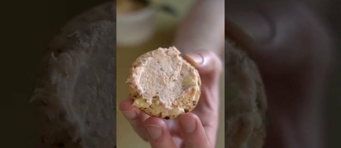 Spreadable Salmon Butter?! (French-Style Rillettes) #shorts
