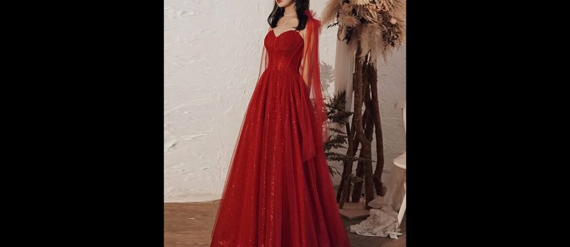 Wine Red Evening Party Prom Dress Formal Fitting Slip Long Gown