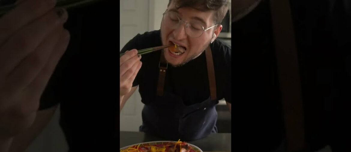 Classic Whole Duck a l'Orange! (French Duck Recipe) #shorts