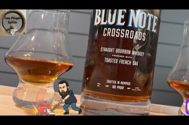 Blue Note Crossroads Straight Bourbon Whiskey finished in toasted French oak barrels